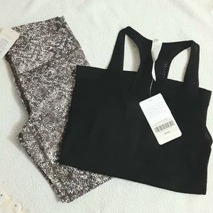 New Fabletics powerhold leggings + tank